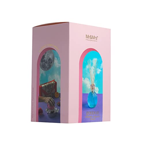 Mr&Mrs diffusore Queen 500ml con bastoncini, profumo d'ambiente sofisticato