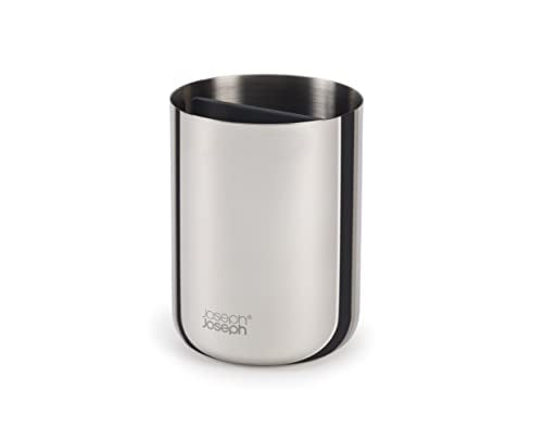 Joseph Joseph Organizer da Bagno in acciaio inox lucidato con divisori