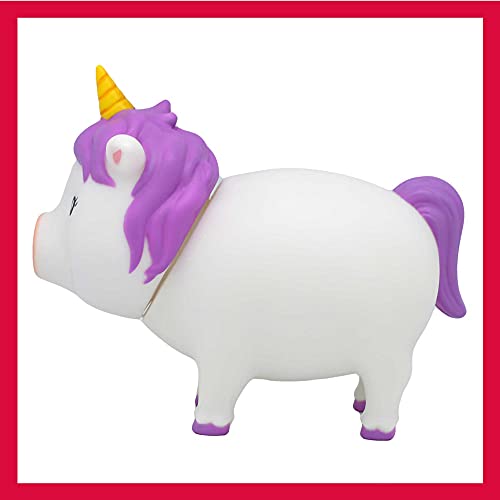 LiLaLu Salvadanaio Unicorno bianco design tedesco - Giocattolo decorativo