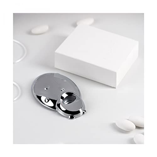 Bugatti Coccinella apribottiglie in acciaio inox cromato finitura lucida