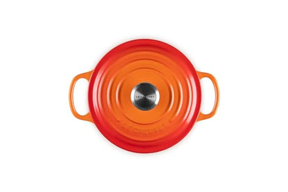 Le Creuset Cocotte rotonda Evolution in ghisa colore rosso - Stilmobili