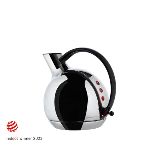 Bugatti Giulietta bollitore elettrico design sferico acciaio inox - Stilmobili