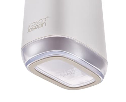 Joseph Joseph porta sapone dispenser grigio bianco design compatto
