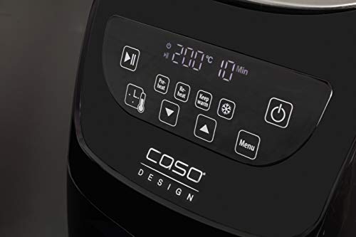 Caso AF 250 Air Fryer 3L 1400W nero - friggitrice ad aria calda design tedesco