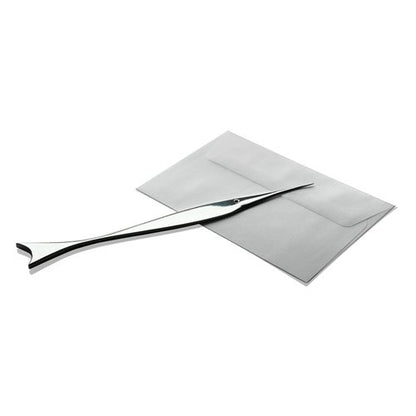 Alessi Tagliacarte Pesce in acciaio inossidabile lucidato, design di Giulio Iacchetti