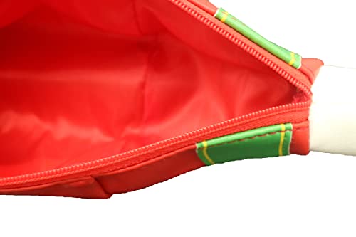 Marushin astuccio penne matite Salsa Piccante pelle sintetica giallo rosso