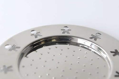 Alessi Set 4 Mini Girotondo in acciaio inossidabile 18/10 lucido - Design King-Kong