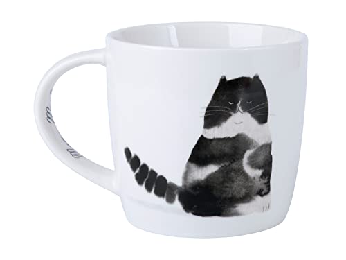 Maxwell & Williams tazza gatto Feline Friends 400ml in porcellana multicolore