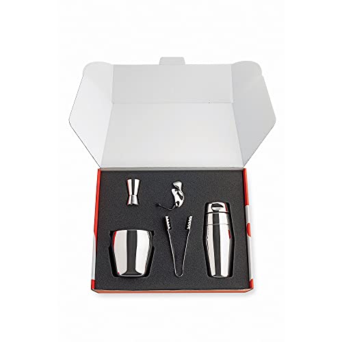 Alessi Schiaccianoci Sweetheart JHT03 in alluminio PVD, accessorio cocktail design Jim Hannon-Tan