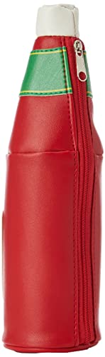 Marushin astuccio penne matite Salsa Piccante pelle sintetica giallo rosso