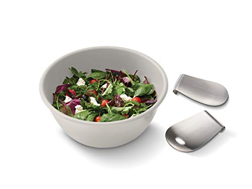Joseph Joseph Insalatiera con posate integrate in acciaio inox 18/8