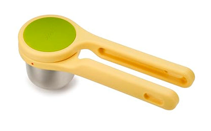 Joseph Joseph schiacciaspatate acciaio inox nylon design torsione
