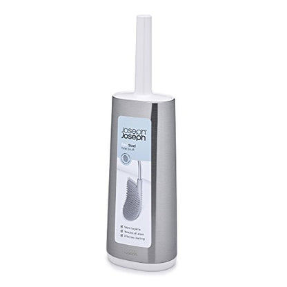 Joseph Joseph Scopino WC Flex bianco grigio con supporto design ergonomico