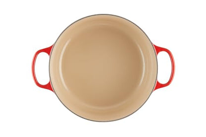 Le Creuset Cocotte rotonda Evolution in ghisa colore rosso - Stilmobili