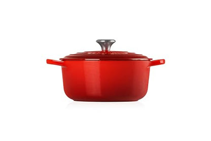 Le Creuset Cocotte rotonda Evolution in ghisa colore rosso - Stilmobili
