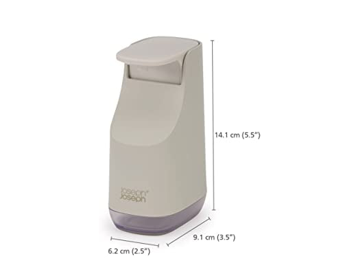 Joseph Joseph porta sapone dispenser grigio bianco design compatto