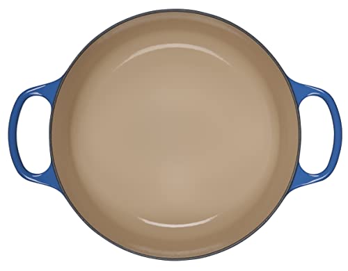 Le Creuset casseruola rotonda ghisa ciliegia con maniglie per cottura e brasatura