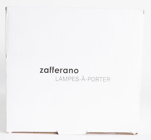 Zafferano Poldina lampada LED alluminio salvia con diffusore policarbonato e controllo touch