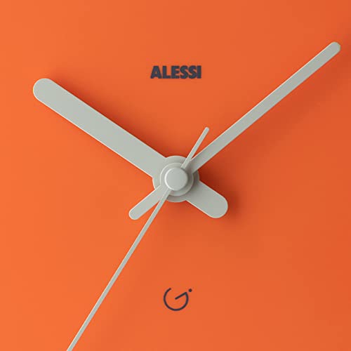 Alessi Ora orologio da parete angolare resina design Giulio Iacchetti