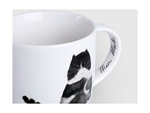 Maxwell & Williams tazza gatto Feline Friends 400ml in porcellana multicolore