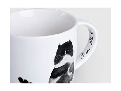 Maxwell & Williams tazza gatto Feline Friends 400ml in porcellana multicolore