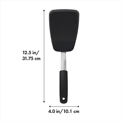 OXO Paletta Flessibile in Silicone Nero - Cucina