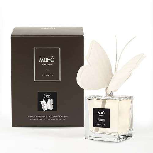 Muhà Butterfly Diffuser profumatore ambiente farfalla legno betulla naturale Mosto Supremo