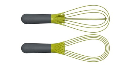 Joseph Joseph Set 2 Fruste con fili in silicone - frusta piatta e a pallone pieghevole