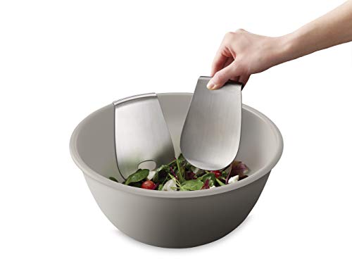 Joseph Joseph Insalatiera con posate integrate in acciaio inox 18/8