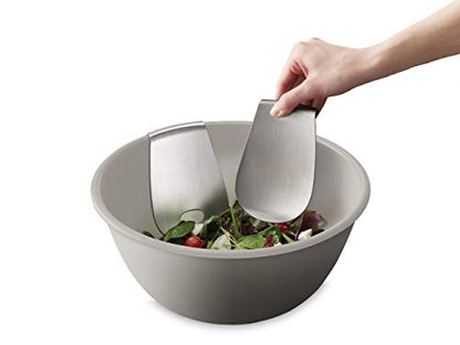 Joseph Joseph Insalatiera con posate integrate in acciaio inox 18/8
