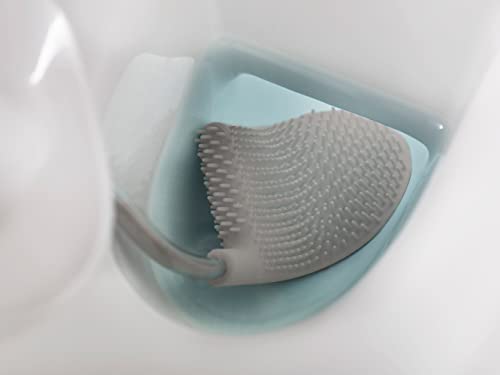 Joseph Joseph Scopino WC Flex bianco grigio con supporto design ergonomico