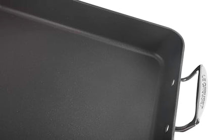 Le Creuset Grill alluminio forgiato antiaderente anodizzato con base induzione