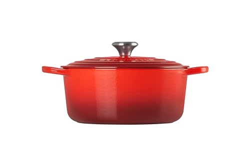 Le Creuset Cocotte rotonda Evolution in ghisa colore rosso - Stilmobili