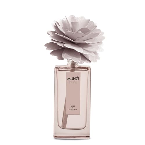 Muhà Art Diffuser diffusore profumo vetro peonia betulla naturale legni orientali