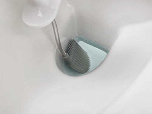 Joseph Joseph Scopino WC Flex bianco grigio con supporto design ergonomico