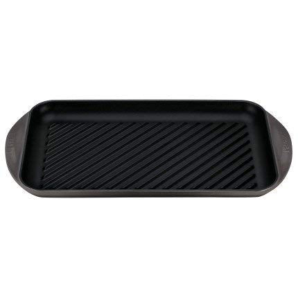 Le Creuset Extra Large Grill in ghisa smaltata rosso, 40x25 cm - Stilmobili
