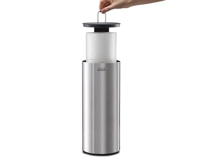 Joseph Joseph Porta Carta Igienica acciaio inox lucidato design moderno