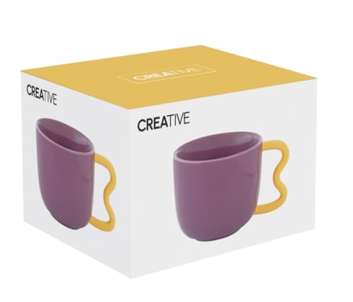 Easy Life tazza creativa porcellana multicolore 40cl