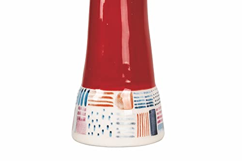 Villa d'Este Home Tivoli Set 3 Corni Portafortuna in ceramica 18cm assortito finitura lucida