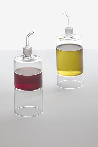 Ichendorf Aria acetiera oliera vetro borosilicato soffiato a mano design italiano