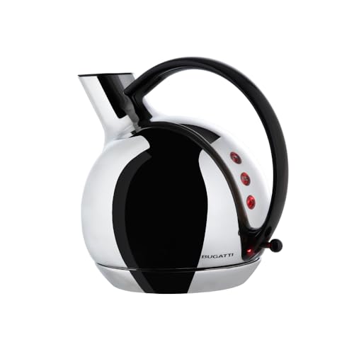 Bugatti Giulietta bollitore elettrico design sferico acciaio inox - Stilmobili