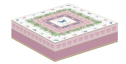 Easy Life confezione 5 ciotole porcellana diametro 25 cm su vassoio