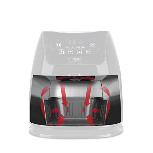 Caso AF 250 Air Fryer 3L 1400W nero - friggitrice ad aria calda design tedesco