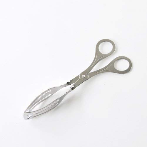 Alessi Forbici per Dolci in acciaio inossidabile argento, design iconico Made in Italy