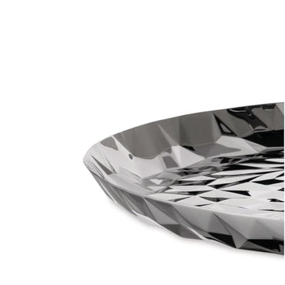 Alessi vassoio rotondo Joy acciaio colorato 40cm design Claudia Raimondo