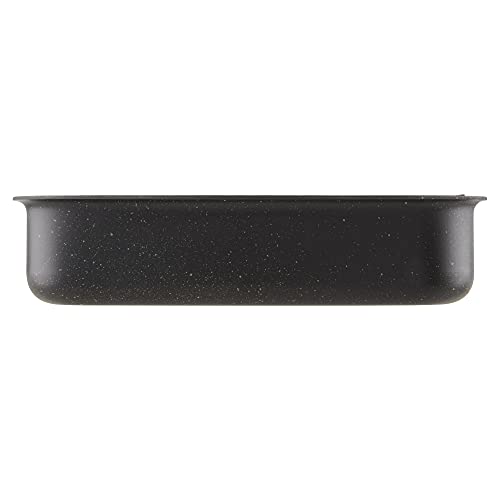 Moneta Lasagnera Etnea alluminio con rivestimento Hardoise effetto pietra 35x25 cm