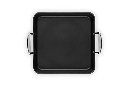 Le Creuset Grill alluminio forgiato antiaderente anodizzato con base induzione