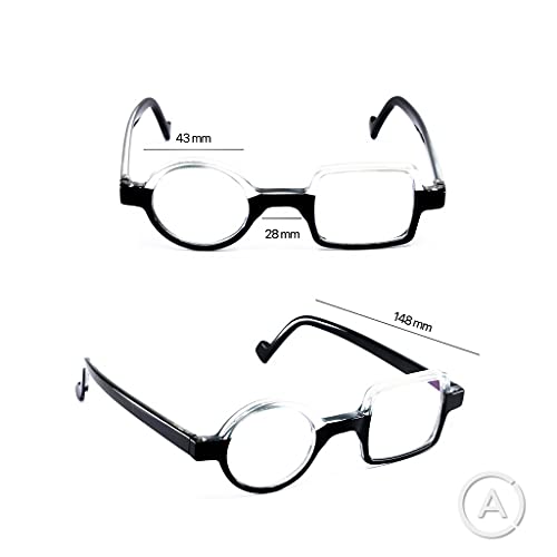 Aptica occhiali da lettura Charlie Pop Rush +3.00 con lenti protettive, design italiano moderno
