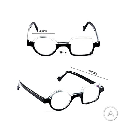 Aptica occhiali da lettura Charlie Pop Rush +3.00 con lenti protettive, design italiano moderno