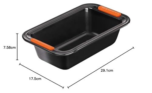 Le Creuset tortiera rettangolare acciaio al carbonio antiaderente con inserti silicone